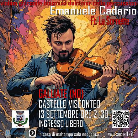 Emanuele cadario ft. la sornette folk classica pop